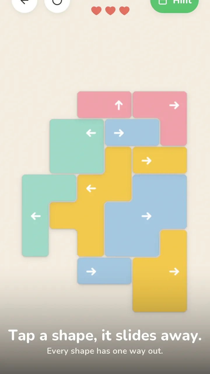 Shapes · Puzzle Escape – Screenshot 2