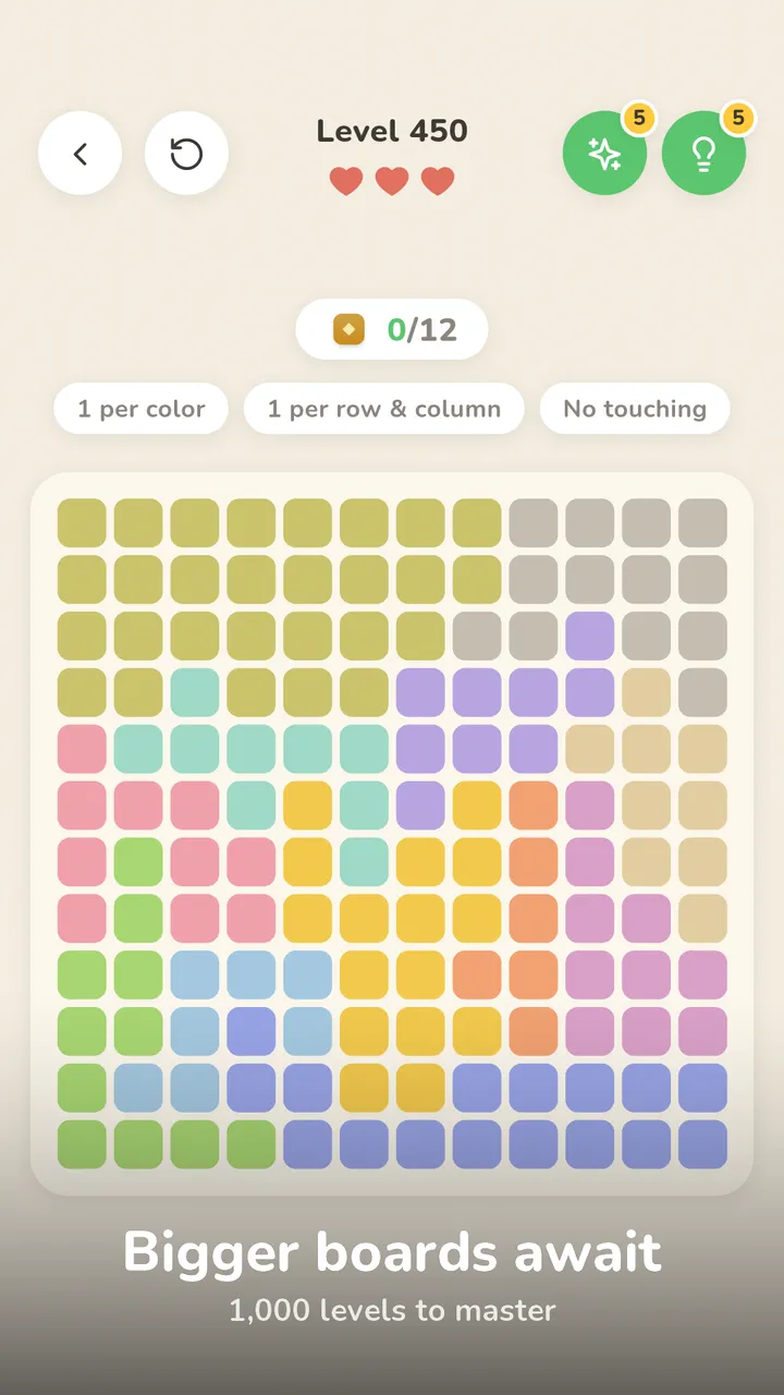 Tiles · Logic Puzzle – Screenshot 5